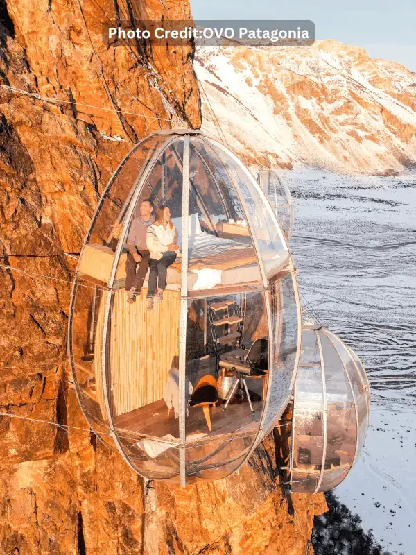 OVO Patagonia in Santa Cruz, Argentina - sky pod