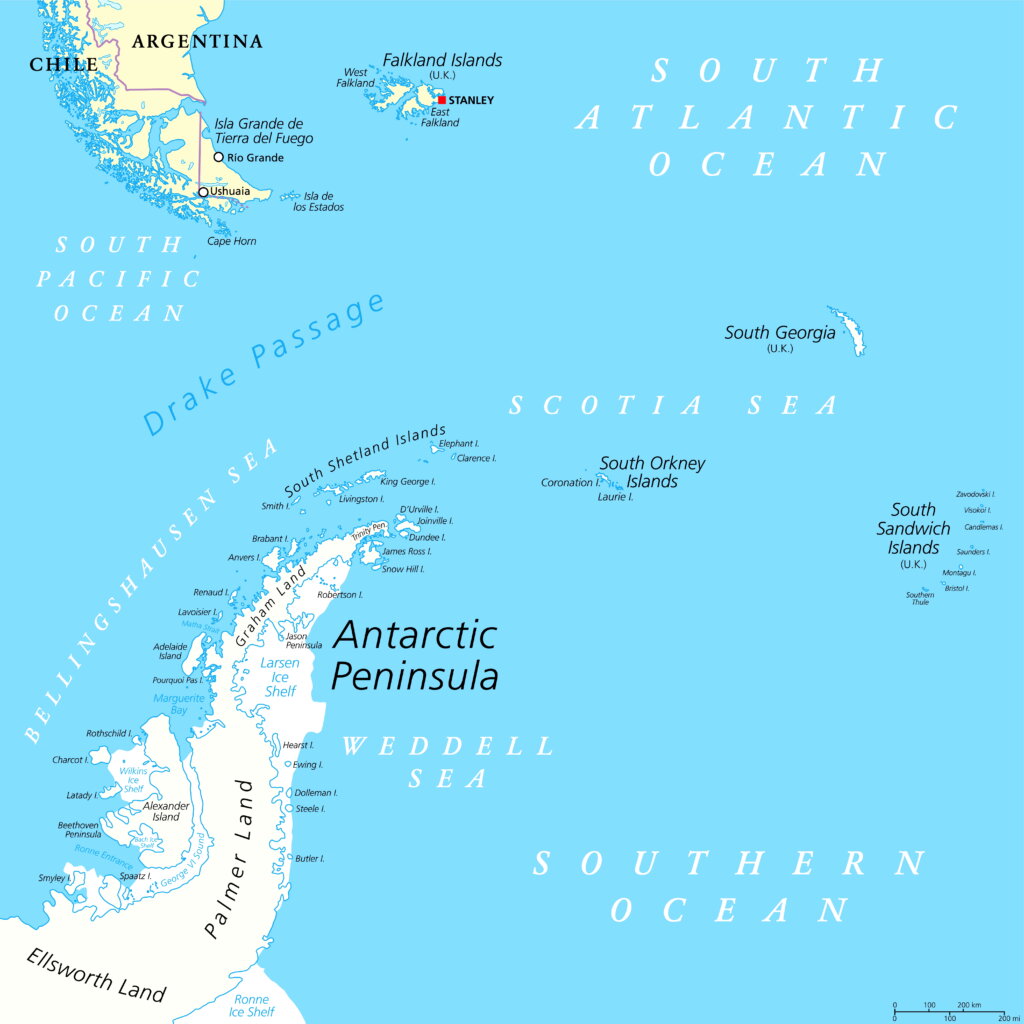 Oceans Surrounding Antarctica