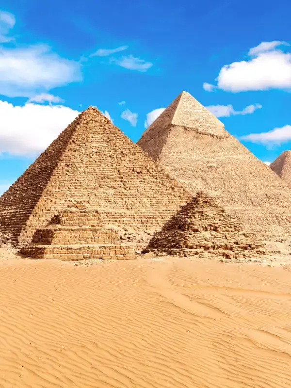 Marriott Mena House in Cairo, Egypt - hotel with Great Pyramids view