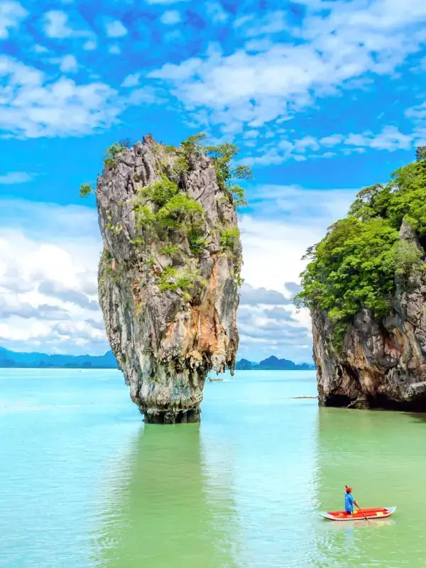 James Bond Island Day Trip in Phuket, Thailand - explore the island where James Bond was filmed