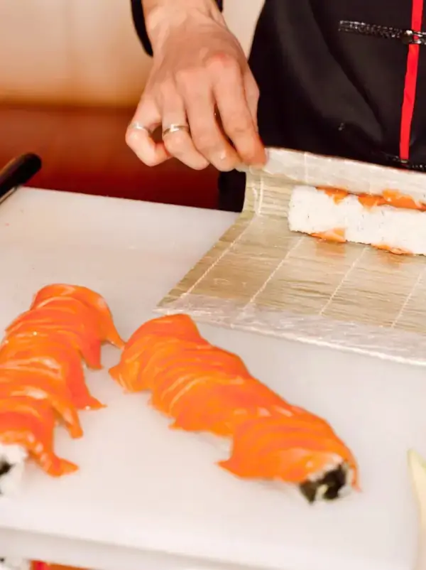 Sushi Making Class in Tokyo, Japan - make sushi by hand