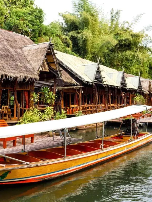 Float House River Kwai Resort in Kanchanaburi, Thailand - a floating resort